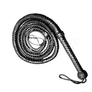 Látigo de Cuero de Alta Calidad Hecho a Mano con Cuero Genuino, Agarre Fuerte, Diseño Flexible y Duradero, Perfecto para Entrenamiento - Product Image 3