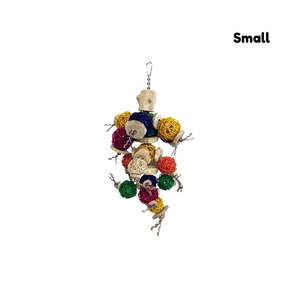 Jouets pour oiseaux en bois écologiques Java avec un design léger et durable - Product Image 2