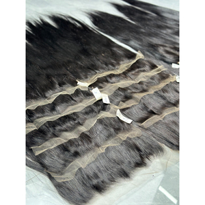ผมแท้เวียดนามแบบตรง ยูพาร์ท  ดับเบิ้ลดรอว์น สีดำธรรมชาติ เงางามนุ่มสลวย  ขายส่ง - Product Image 5