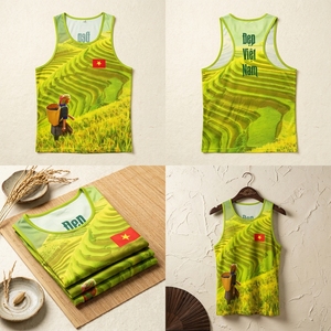 Custom Runner Tank Top OEM ODM Wholesale Quick Dry <b>Running</b> <b>Singlet</b> Manufacturer - Product Image 1