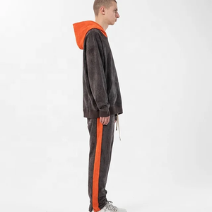 Survêtement léger à capuche 100 % coton de qualité supérieure pour homme – Confort premium, style personnalisé, tenue urbaine - Product Image 6