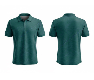 High Quality Polyester Sublimation Polo Shirt Custom Printing Durable Stitching for Men Women Youth Quick-Dry Dry-Fit Active - Product Image 3