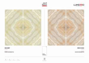 กระเบื้องพอร์ซเลนคุณภาพสูง ขนาด 60x120 ซม. 600x1200 มม. 24x48 นิ้ว ผิวมันเงา รูปแบบขนาดใหญ่ เหมาะสำหรับตกแต่งภายในสไตล์โมเดิร์น - Product Image 2