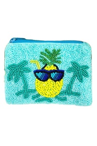 Porte-monnaie unique et dernier cri, magnifique, en forme de cœur, avec un design d'amour, broderie à la main, design de sac à maquillage pour femmes, porte-monnaie - Product Image 4