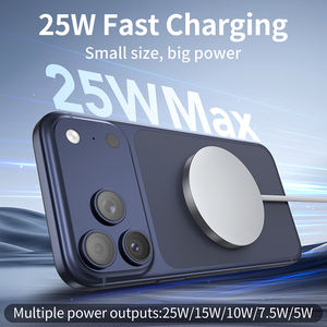 Cargador Inalámbrico Magnético de 25W, Plataforma de Carga Rápida para iPhone 17/16/15/14/13/12 Series y <span class=keywords><strong>Airpods</strong></span> <span class=keywords><strong>2</strong></span> 3 Pro - Product Image 4