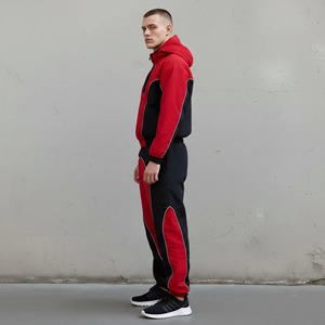 Conjunto Deportivo Informal con Capucha para Hombre, Talla Grande, Transpirable, Lavado Ácido, Estampado de Invierno, Ligero, 100% Algodón, Resistente al Viento, Unisex - Product Image 2