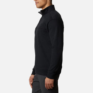 Nouvelle Arrivée Hiver – Sweat à Capuche Homme Décontracté Épais et Chaud en Polyester de Haute Qualité, Coupe Ample, Uni, avec Demi-Zip - Product Image 2