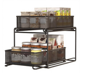 Organizador de Cocina Multinivel Bajo Fregadero OEM/ODM de Vietnam para Almacenamiento de Platos, Tazones, Condimentos y Utensilios en Gabinetes - Product Image 1
