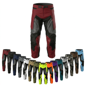 Pantalons de moto personnalisés avec logo imprimé, imperméables, protecteurs, respirants, pour hommes. - Product Image 1