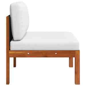 Ensemble de canapé d'extérieur moderne et durable en teck avec cordage pour jardin, cour et mobilier de salon dans les hôtels et restaurants - Product Image 5