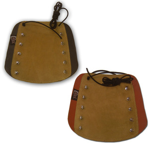 Protège-bras de tir à l'arc professionnels pour hommes, style sportif tendance, en cuir souple fait main pour la chasse avec arc et flèches - Product Image 3
