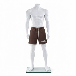 Pantalones Cortos Personalizados de Tela Oxford 100% Algodón hasta la Rodilla para Hombre y Mujer, con Logotipo OEM Impreso, para Gimnasio, Casuales, de Verano, Secado Rápido y Transpirables - Product Image 1