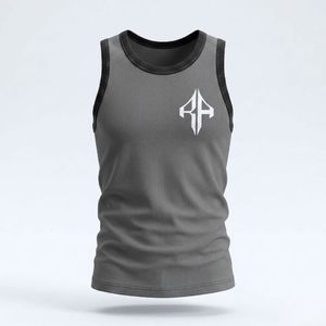 Débardeur pour homme, style décontracté, qualité supérieure, design personnalisé, technique d'impression, matière 100% coton par RIVIAN ATLANTIC - Product Image 2