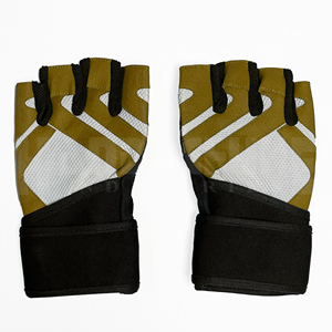 Gants de sport respirants avec logo personnalisé pour la musculation et l'entraînement physique, gants de cyclisme avec ajustement confortable pour l'entraînement - Product Image 1