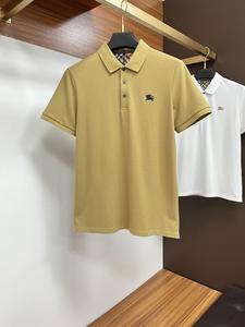 เสื้อเชิ้ตผู้ชายคลาสสิก ผ้าฝ้ายเจอร์ซีย์ 100% น้ำหนัก 220 กรัม แขนสั้น ทรงปกติ ปักโลโก้ตามสั่ง สีพื้น ใส่สบาย ระบายอากาศได้ดี - Product Image 1