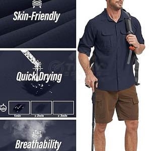 Chemise de tir avancée en tissu à séchage rapide pour la pratique de la chasse et les sports d'aventure en plein air - Product Image 3