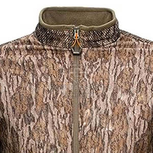 Custom Silent Breathable Winter Hunting <b>Jacket</b> for Men | Water Resistant <b>Camo</b>/Solid/Print Soft - Product Image 3