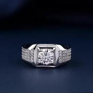 Anillo de diamantes Halo de calidad premium para mujer, anillo de compromiso, joyería de boda, regalo de cumpleaños disponible al mejor precio del mercado. - Product Image 3