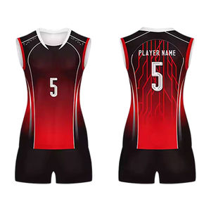 Nueva Llegada, Uniforme de Voleibol de Playa Unisex Personalizado con Sublimación Completa, Uniforme de Voleibol Femenino - Product Image 1