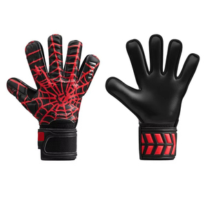 ถุงมือผู้รักษาประตูลดราคาพิเศษ คุณภาพระดับมืออาชีพ ป้องกันอย่างดี ผลิตจากยางลาเท็กซ์ ถักด้วยไนลอน สำหรับฟุตบอล - Product Image 4