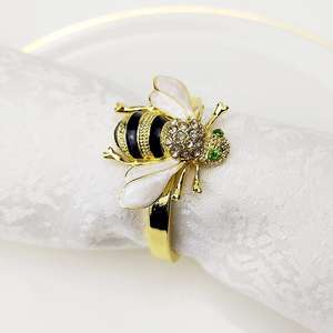 Ronds de serviette élégants et réutilisables pour table à manger, design moderne pour hôtels, événements et décorations festives - Product Image 5