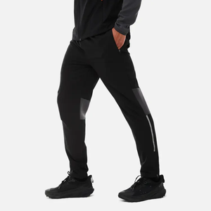 Conjunto de Chaqueta y Pantalón Deportivo para Hombre, Personalizable con Logotipo, Invierno, Color Sólido, 100% Nailon, Ligero, Cortavientos, Impermeable, para Correr - Product Image 2