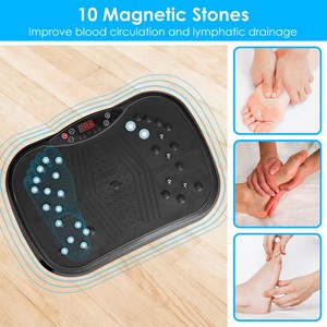 Équipement d'entraînement par vibration pour tout le corps, 120 vitesses, minuterie de 1 à 20 minutes, télécommande, plate-forme vibrante 330LBS, 1 pièce - Product Image 1