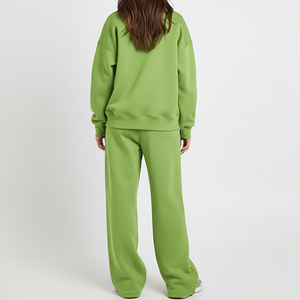 Nuevo Diseño de Primavera/Otoño, Chándal Informal con Botones y Logotipo Personalizado para Mujer, Chándal de Color Sólido con Logotipo Bordado Personalizado - Product Image 3