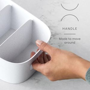 ShelfBin 4-Tier Stairstep Raised Divided Bin Organizer BPA-Free Storage Caddy for <b>Kitchen</b> <b>Pantry</b> Cabinet - Product Image 3