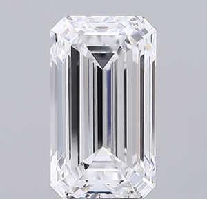 Diamante Cultivado en Laboratorio con Certificación IGI, Corte Esmeralda de 4.03 CT, Color D, Claridad IF, CVD LG 732535229 ROYAL GEMS para Joyería - Product Image 1