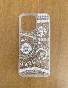 เคสโทรศัพท์ทำมือปักครอสติชประดับลูกปัดแก้วลายดอกไม้สีชมพู รูปทรงอื่นๆ ของขวัญ - Product Image 6