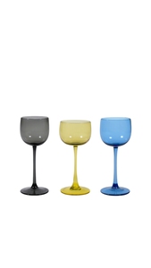 Verres à dégustation de vin en borosilicate faits à la main, 180 ml, sans plomb, colorés, mini-gobelets réutilisables pour dégustation en vrac - Product Image 2