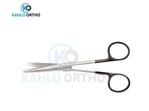 Ciseaux à pansements chirurgicaux à poignée noire en métal de haute qualité, prix compétitif, meilleur fournisseur, certifiés CE, classe II, usage hospitalier - Product Image 6