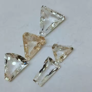 100% cobre Natural rutilo cuarzo corte radiante rutilo piedra preciosa para piedra preciosa calibrada facetada Corte rectangular rutilo - Product Image 4