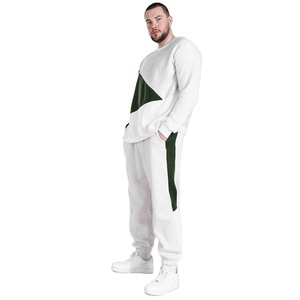 Sweatsuit <b>Dropshipping</b> Custom Logo Polyester Long Sleeve Hoodie Pants 2 Piece Set Jogging Suit Mens Track Suits - Product Image 1