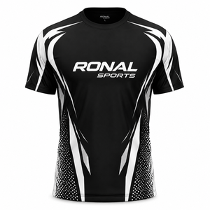 เสื้อยืดมอเตอร์ไซค์ BMX แขนยาวสำหรับฤดูหนาว พิมพ์ลายแบบรีดร้อนตามสั่ง ขายส่ง ขนาดใหญ่พิเศษ ระบายอากาศได้ดี สวมใส่สบาย - Product Image 1