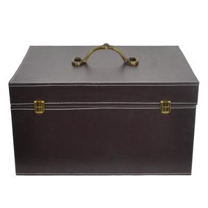 Multipurpose Use Gift Packaging Box Handmade 100% Genuine Leather Box Antique Horse Bit Handle Hot Sell Storage Boxes & <b>Bins</b> - Product Image 1