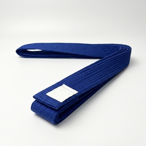 Cinturón de Artes Marciales Hapkido Azul Marino Oscuro 100% Algodón con Patrón Sólido y Parche Personalizado de Grado Avanzado Impreso, Venta al por Mayor Directa de Fábrica - Product Image 4