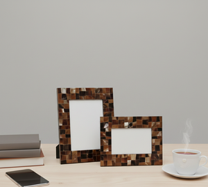 CRAFTS HUB Cadres photo en résine écologiques - Faits à la main, légers, avec forme et impression personnalisables - Product Image 2