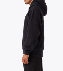 Nouveauté Clush Industries, sweat à capuche en polaire polyester/coton, design OEM, coupe régulière, respirant, séchage rapide, sweat à capuche pour homme - Product Image 2