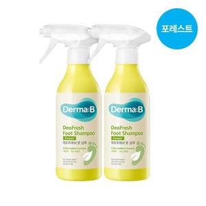 Neopharm Sconto Set 2x400ml Shampoo Piedi Freschi Stile Foresta Anti-Odore Derma B Deo Spray Piedi Freschi - Product Image 1
