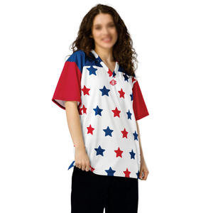 Camiseta de Fútbol Americano Sublimada Personalizada al por Mayor, Unisex, con Estampado de Estrellas, Transpirable, Ropa Deportiva al por Mayor, Servicio OEM - Product Image 3