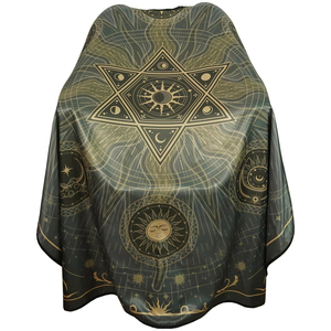 Capa de Peluquería de Poliéster Cómoda y de Alta Calidad con Logotipo Personalizado para Estilistas y Barberos - Product Image 1