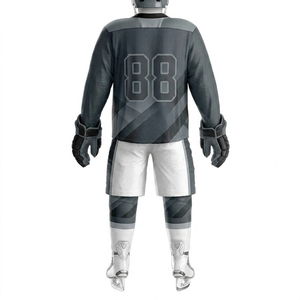 Jersey de Hockey sobre Hielo Transpirable Personalizado, Uniforme de Equipo Sublimado de Alta Calidad, Servicio OEM de Invierno, Ropa de Hockey al por Mayor 100% - Product Image 4