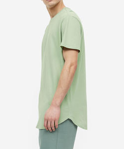 Nueva camiseta de hip hop para hombre de 200 g/m², moderna, con estampado digital personalizado, 100 % algodón, holgada, transpirable. - Product Image 2