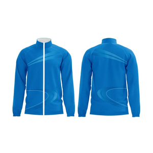 Men <b>Purple</b> Solid Full Zip Racer <b>Jacket</b> Stand Collar Sporty Athletic Track Top Breathable Quick Dry Lightweight Polyester/Cotton - Product Image 2