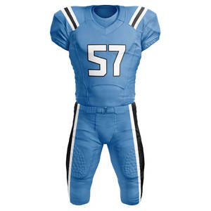 Ensemble maillot et pantalon de football américain pour compétition – Tenue de sport athlétique respirante, confortable et durable pour les matchs d'équipe - Product Image 2