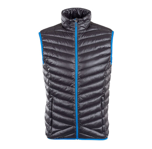 Winter Wear Wholesale High Quality New Lightweight Men Puffer <b>Vest</b> Stand Collar Front Logo Casual Regular Fitness Jacket - Product Image 1