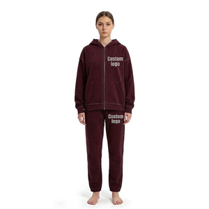 Conjunto Deportivo Personalizado para Mujer con Camiseta de Manga Larga y Pantalones Deportivos a Juego para Marcas de Ropa Deportiva para Minoristas Estadounidenses - Product Image 4