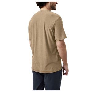 Camiseta Personalizada para Hombre, Color Caqui Marrón, Cuello Redondo, Manga Corta, Informal, Transpirable, Ligera, Estilo Urbano, Lista para el Verano - Product Image 5